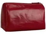 Leonhard Heyden Cambridge Kulturbeutel Leder 26 cm rot