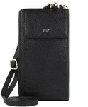 Braun B&uuml;ffel Asti Handytasche Leder 11 cm schwarz