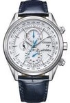 Citizen Chronograph Funkuhr AT8260-18A Edelstahl, Edelstahl 88869559
