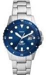 Fossil Herrenuhr FOSSIL BLUE DIVE FS6029 Edelstahl 88856261