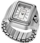 Fossil Damenuhr RAQUEL WATCH RING ES5344 Edelstahl 88987624