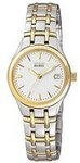 Citizen Damenuhr Elegant Eco-Drive EW1264-50A Edelstahl 85017535