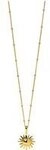 Purelei Kette Core Collection Necklace-Sun-Gold Edelstahl 89229787
