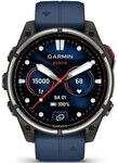 Garmin quatix 8 Pro Sapphire Amoled mit Silikonarmband Ref. 010-03198-51 - Multisport