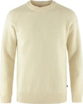 Fj&auml;llr&auml;ven 87165, Fj&auml;llr&auml;ven &Ouml;vik Rib Herren Pullover (Wei&szlig; L Gr&ouml;&szlig;e)