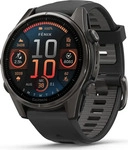 Garmin 010-02903-21, Garmin fenix 8 - 43 mm AMOLED Sapphire Titan (Schwarz One Size)