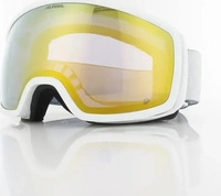 Alpina A7302, Alpina BIVIO Q Skibrille Unisex (Wei&szlig; one size Gr&ouml;&szlig;e)
