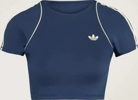 adidas KT6949, adidas Originals Sport Superstar Damen T-Shirt (Dunkelblau S)