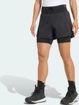 adidas Terrex JY4183, adidas Terrex Xploric 2in1 Damen Laufshorts (Schwarz 36)