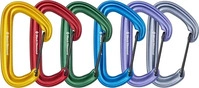 Black Diamond BD381127, Black Diamond LiteWire Rackpack 6er Pack Karabiner (Neutral