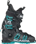 Scarpa 12013-L, Scarpa 4-Quattro SL 25/26 Damen Tourenskischuhe (Schwarz 24,5 CM)