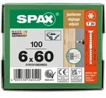 SPAX Justierschraube 6 x 60 - 100 Stk