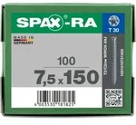 SPAX-RA Zylinderkopf T-STAR plus Vollgewinde WIROX A3J 7,5x150 - 100 Stk