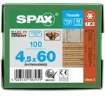 SPAX Linsensenkkopf T-STAR plus CUT Fixiergewinde Edelstahl rostfrei A2 antik 1.4567