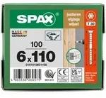 SPAX Justierschraube 6 x 110 - 100 Stk