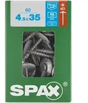 SPAX Spenglerschraube A2 T20 - 20mm - 4,5 x 35 - 60 Stk