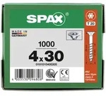 SPAX Senkkopf T-STAR plus - Teilgewinde WIROX A3J T20 - 4x30 - 1000 Stk