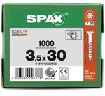 SPAX Senkkopf T-STAR plus - Teilgewinde WIROX A3J T20 - 3,5x30 - 1000 Stk
