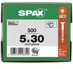 SPAX Senkkopf T-STAR plus - Teilgewinde WIROX A3J T20 - 5x30 - 500 Stk
