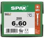 SPAX Senkkopf T-STAR plus - Teilgewinde WIROX A3J T30 - 6x60 - 200 Stk