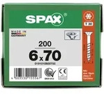 SPAX Senkkopf T-STAR plus - Teilgewinde WIROX A3J T30 - 6x70 - 200 Stk