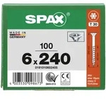 SPAX Senkkopf T-STAR plus - Teilgewinde WIROX A3J T30 - 6x240 - 100 Stk