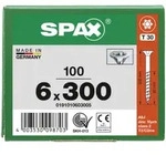 SPAX Senkkopf T-STAR plus - Teilgewinde WIROX A3J T30 - 6x300 - 100 Stk