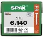 SPAX Senkkopf T-STAR plus - Teilgewinde WIROX A3J T30 - 6x140 - 100 Stk