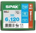 SPAX Senkkopf T-STAR plus - Teilgewinde Edelstahl rostfrei A2 1.4567 T30 - 6x120 -