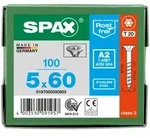 SPAX Senkkopf T-STAR plus - Teilgewinde Edelstahl rostfrei A2 1.4567 T20 - 5x60 - 100
