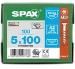 SPAX Senkkopf T-STAR plus - Teilgewinde Edelstahl rostfrei A2 1.4567 T20 - 5x100 -