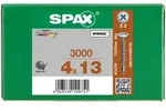 SPAX R&uuml;ckwandschraube Kreuzschlitz Z 4CUT Vollgewinde WIROX A3J 4x13 - 3000 Stk