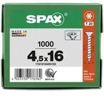 SPAX Senkkopf T-STAR plus - Vollgewinde WIROX A3J T20 - 4,5x16 - 1000 Stk