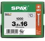 SPAX Senkkopf T-STAR plus - Vollgewinde WIROX A3J T20 - 3,5x16 - 1000 Stk