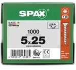 SPAX Senkkopf T-STAR plus - Vollgewinde WIROX A3J T20 - 5x25 - 1000 Stk