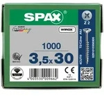 SPAX Senkkopf Kreuzschlitz Z - Teilgewinde WIROX A3J PZ2 - 3,5x30 - 1000 Stk