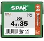 SPAX Senkkopf T-STAR plus - Vollgewinde WIROX A3J T20 - 4,5x35 - 500 Stk