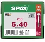 SPAX Halbrundkopf T-STAR plus 4CUT Vollgewinde WIROX A3J 5x40 - 200 Stk