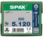 SPAX Senkkopf Kreuzschlitz Z - Teilgewinde WIROX A3J PZ2 - 5x120 - 200 Stk