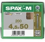 SPAX-M Senkkopf T-STAR plus - Kleiner Fr&auml;skopf Teilgewinde WIROX A3J T20 - 4,5x50 -
