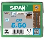 SPAX Terrassenschraube T-STAR plus CUT Fixiergewinde Edelstahl rostfrei A2 1.4567