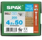 SPAX Linsensenkkopf T-STAR plus CUT Fixiergewinde Edelstahl rostfrei A2 1.4567 4,5x50