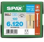 SPAX Tellerkopf 6 mm T-STAR plus 4CUT Teilgewinde Edelstahl rostfrei A2 1.4567 6x120