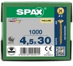 SPAX Senkkopf Kreuzschlitz Z - Vollgewinde YELLOX A2L PZ2 - 4,5x30 - 1000 Stk