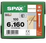 SPAX WIROX Zylinderkopfschraube T-STARplus VG TX30 6 x 160 100 Stk