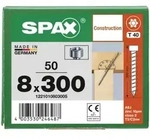 SPAX Zylinderkopfschraube T-STAR plus VG TX40 8 x 300 WIROX 50 Stk