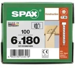 SPAX WIROX Zylinderkopfschraube T-STARplus VG TX30 6 x 180 100 Stk