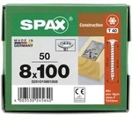 SPAX WIROX Tellerkopf T-STARplus TG TX40 8,0x100 50 Stk