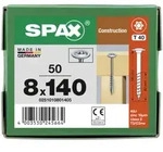 SPAX WIROX Tellerkopf T-STARplus TG TX40 8,0x140 50 Stk