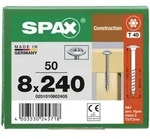 SPAX WIROX Tellerkopf T-STARplus TG TX40 8,0x240 50 Stk